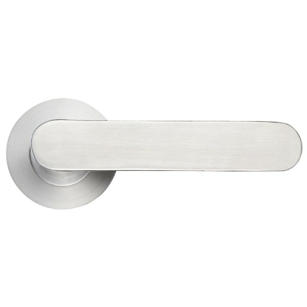 ATLAS LEVER HANDLE ON ROUND ROSE